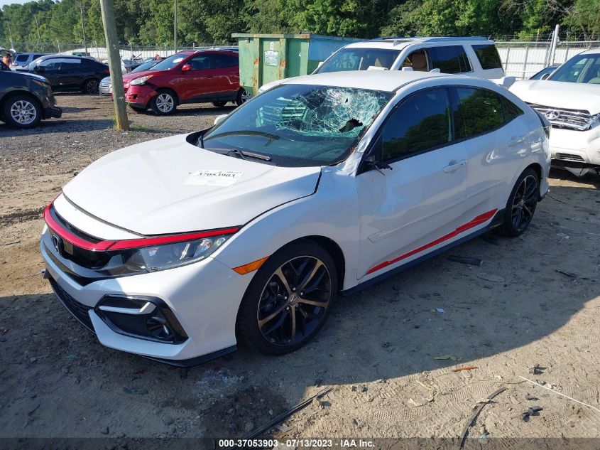 2021 HONDA CIVIC HATCHBACK SPORT - SHHFK7H4XMU203472