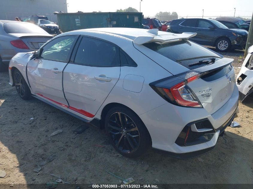 2021 HONDA CIVIC HATCHBACK SPORT - SHHFK7H4XMU203472