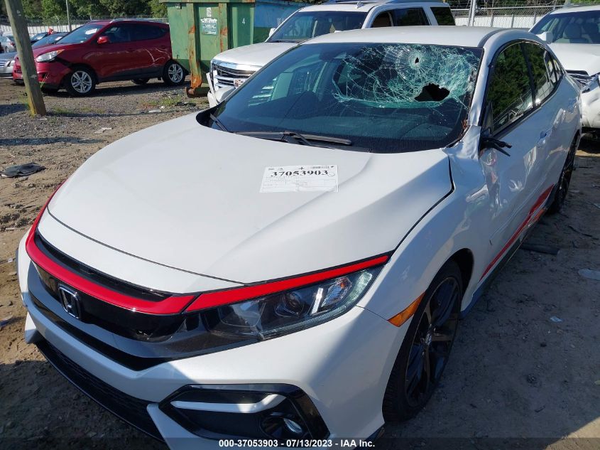 2021 HONDA CIVIC HATCHBACK SPORT - SHHFK7H4XMU203472