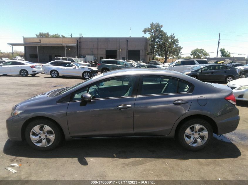 2015 HONDA CIVIC SEDAN LX - 19XFB2F54FE277057