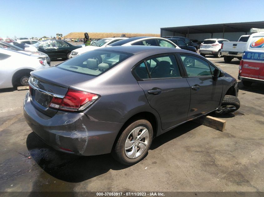 2015 HONDA CIVIC SEDAN LX - 19XFB2F54FE277057