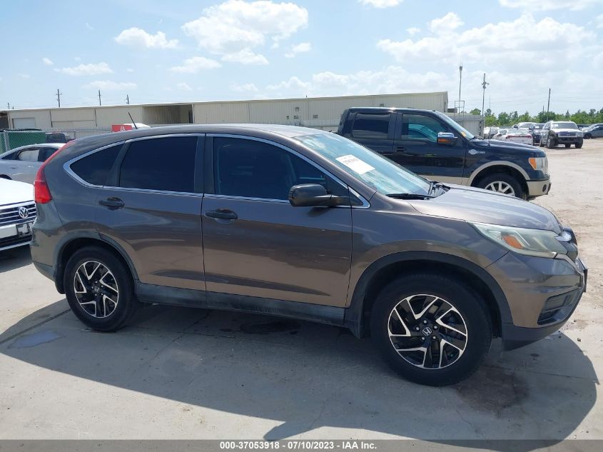 2016 HONDA CR-V SE - 2HKRM3H48GH520268
