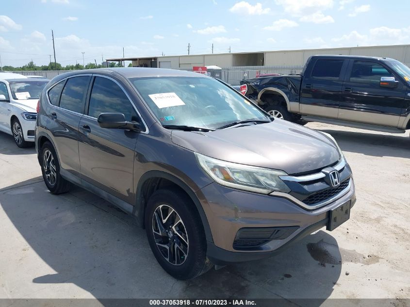 2016 HONDA CR-V SE - 2HKRM3H48GH520268