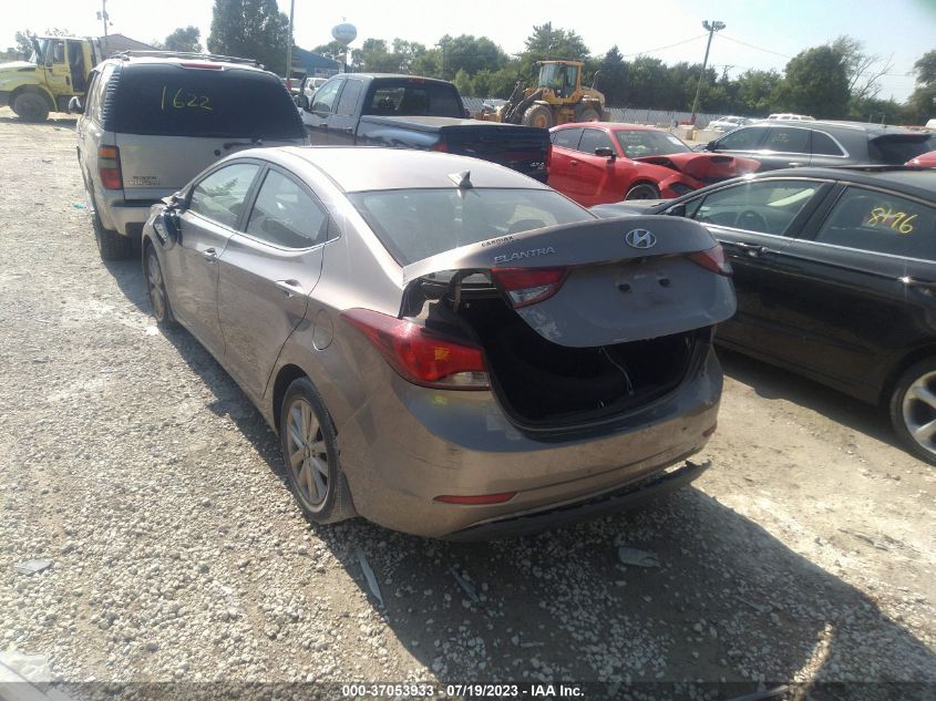 2015 HYUNDAI ELANTRA SE - 5NPDH4AE1FH590877