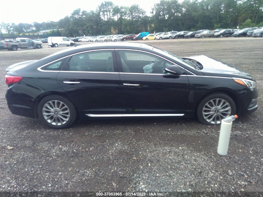 2015 HYUNDAI SONATA 2.4L LIMITED - 5NPE34AF5FH054364