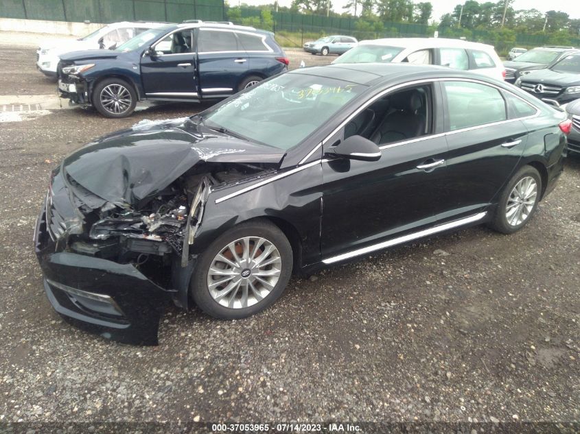 2015 HYUNDAI SONATA 2.4L LIMITED - 5NPE34AF5FH054364