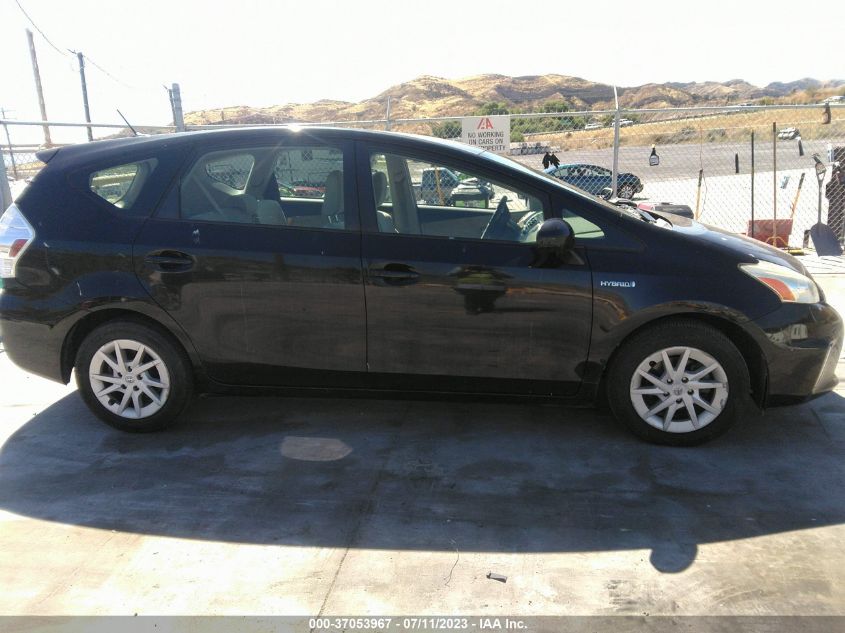 2013 TOYOTA PRIUS V TWO/THREE/FIVE - JTDZN3EU5D3235875