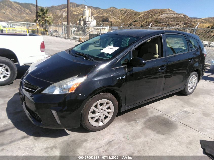 2013 TOYOTA PRIUS V TWO/THREE/FIVE - JTDZN3EU5D3235875