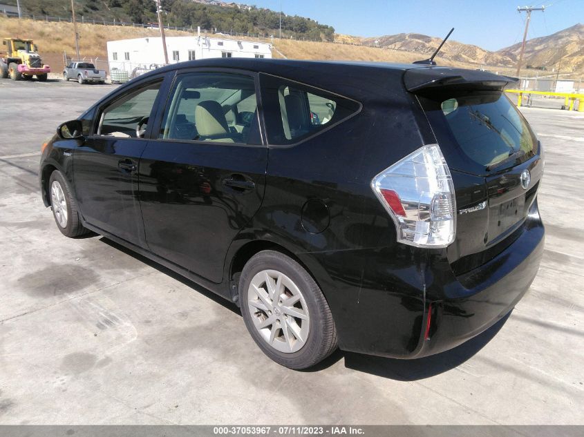 2013 TOYOTA PRIUS V TWO/THREE/FIVE - JTDZN3EU5D3235875