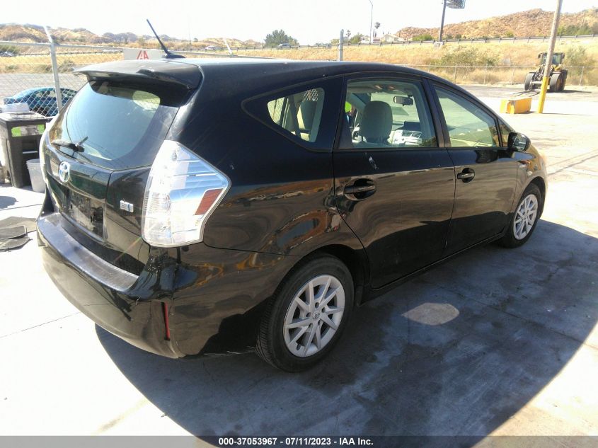 2013 TOYOTA PRIUS V TWO/THREE/FIVE - JTDZN3EU5D3235875