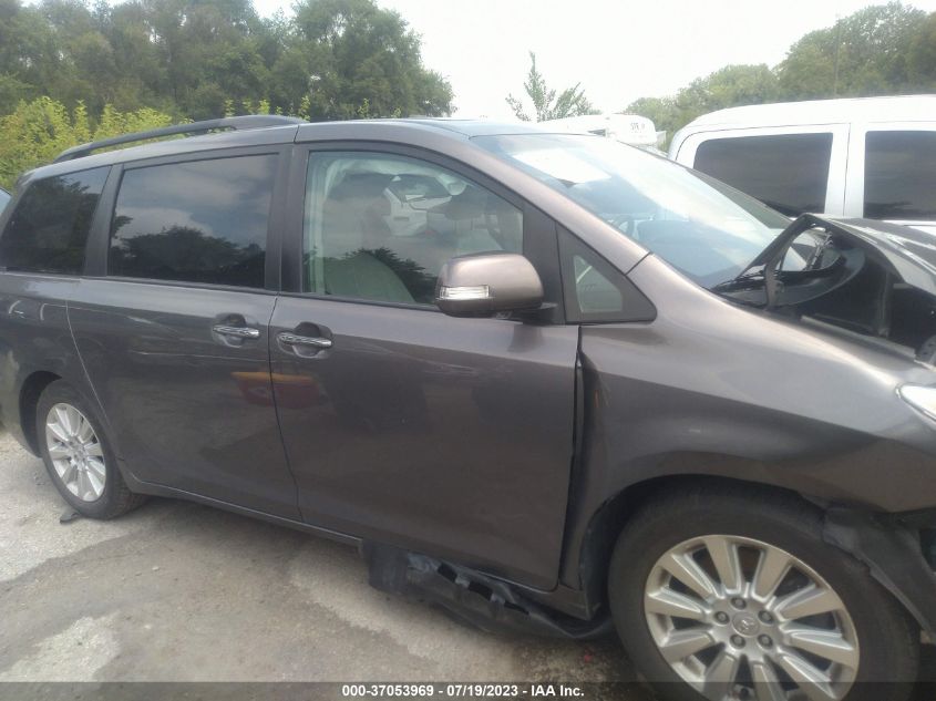 2014 TOYOTA SIENNA XLE/XLE AAS/LTD - 5TDYK3DC0ES509285