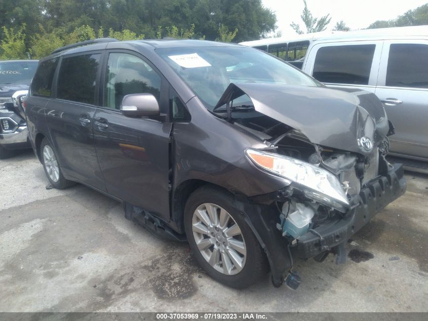 2014 TOYOTA SIENNA XLE/XLE AAS/LTD - 5TDYK3DC0ES509285