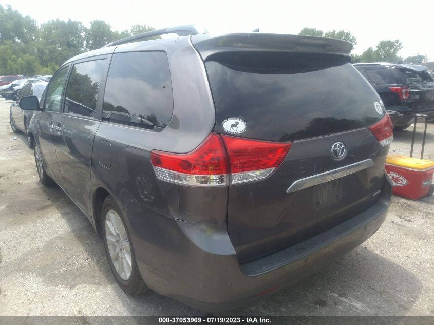 2014 TOYOTA SIENNA XLE/XLE AAS/LTD - 5TDYK3DC0ES509285