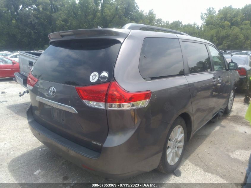 2014 TOYOTA SIENNA XLE/XLE AAS/LTD - 5TDYK3DC0ES509285