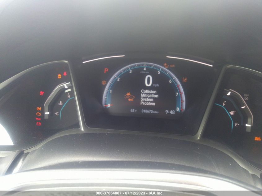 VIN 19XFC1F72LE025103 2020 HONDA CIVIC SEDAN EX-L