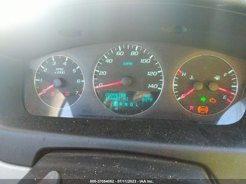 2013 CHEVROLET IMPALA LTZ - 2G1WC5E39D1258960