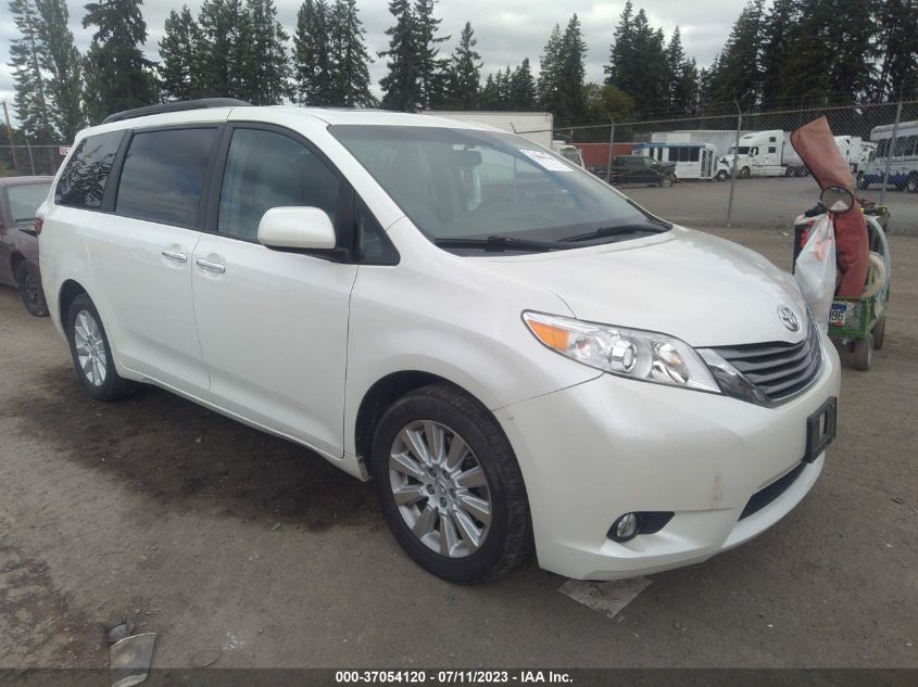 2015 TOYOTA SIENNA LTD/XLE/XLE PREMIUM - 5TDDK3DCXFS120234