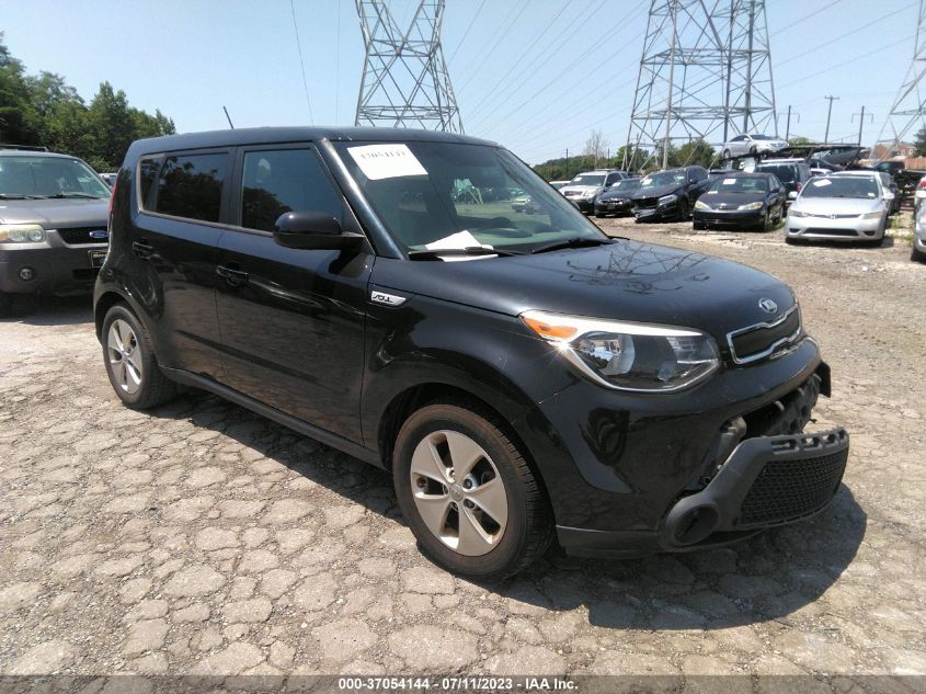 2016 KIA SOUL BASE - KNDJN2A20G7277931