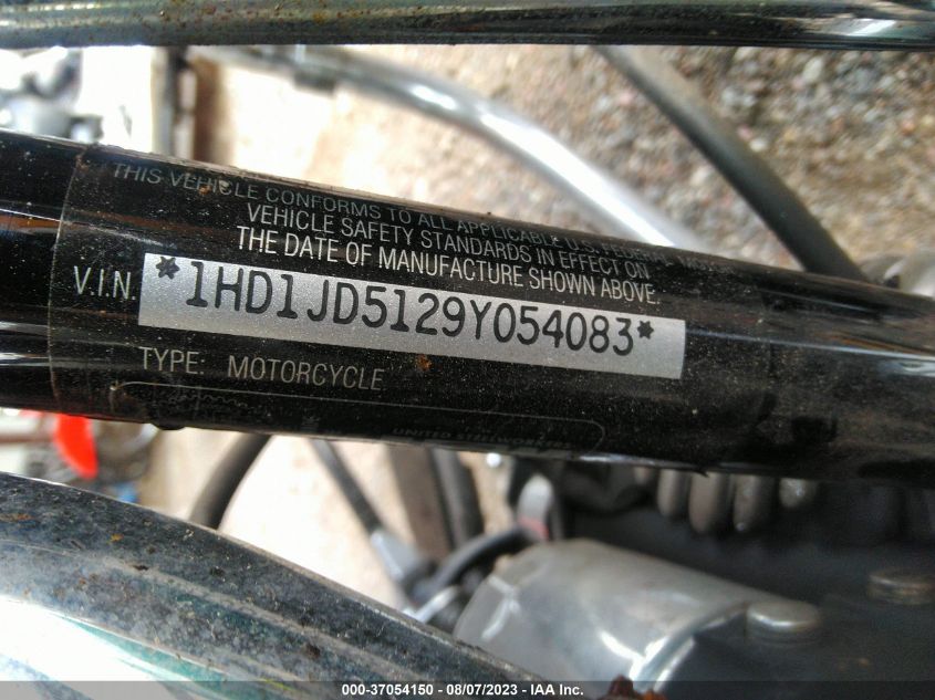 2009 HARLEY-DAVIDSON FLSTN 1HD1JD5129Y054083