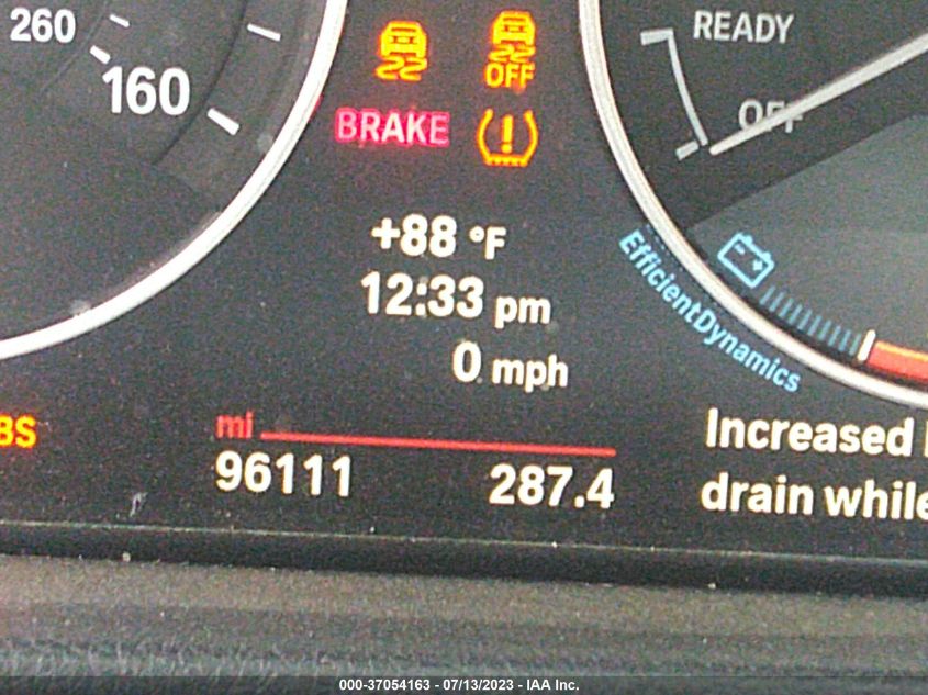 2014 BMW 3 SERIES 328D XDRIVE - WBA3K5C59EKT33477