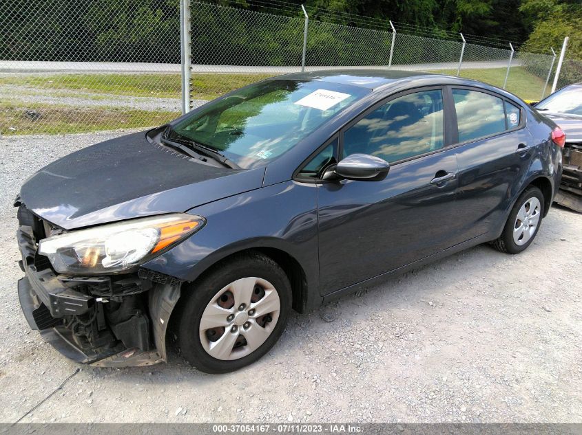 2016 KIA FORTE LX - KNAFK4A6XG5610674