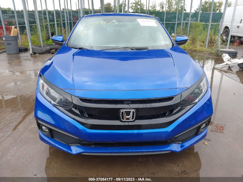 2019 HONDA CIVIC SPORT - 2HGFC4B85KH307613