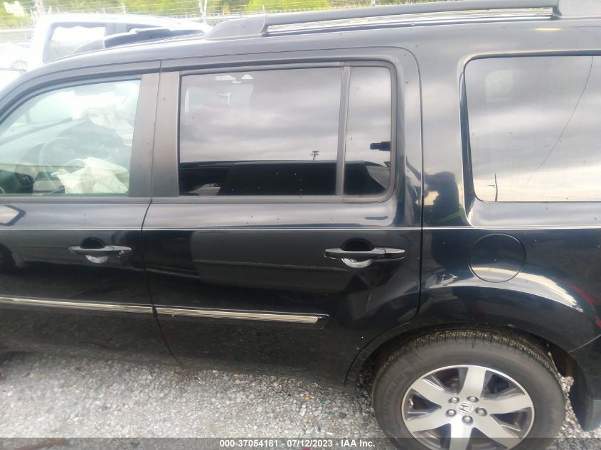 2013 HONDA PILOT TOURING - 5FNYF4H97DB001908