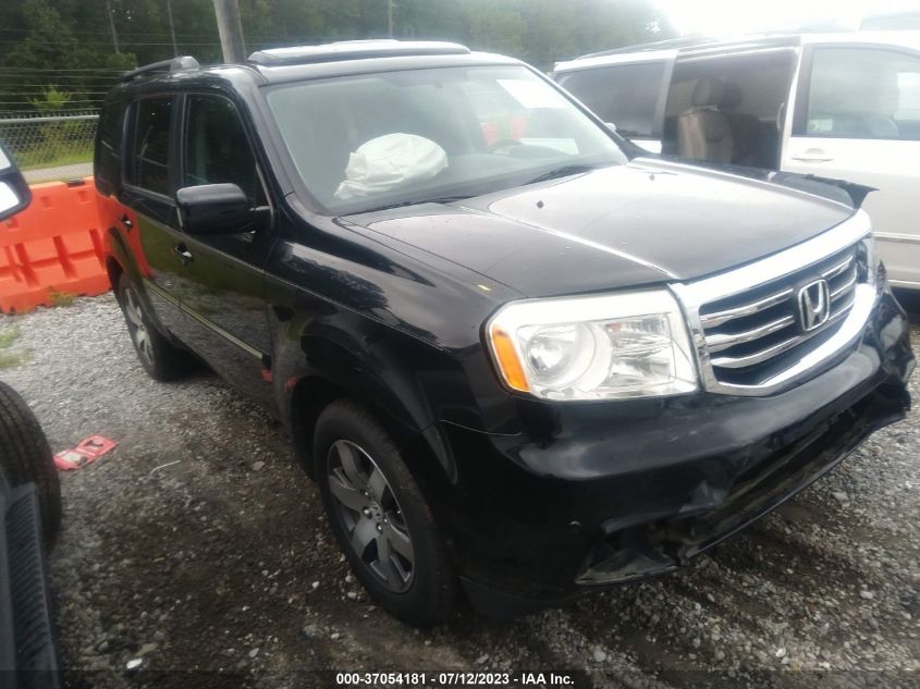 2013 HONDA PILOT TOURING - 5FNYF4H97DB001908