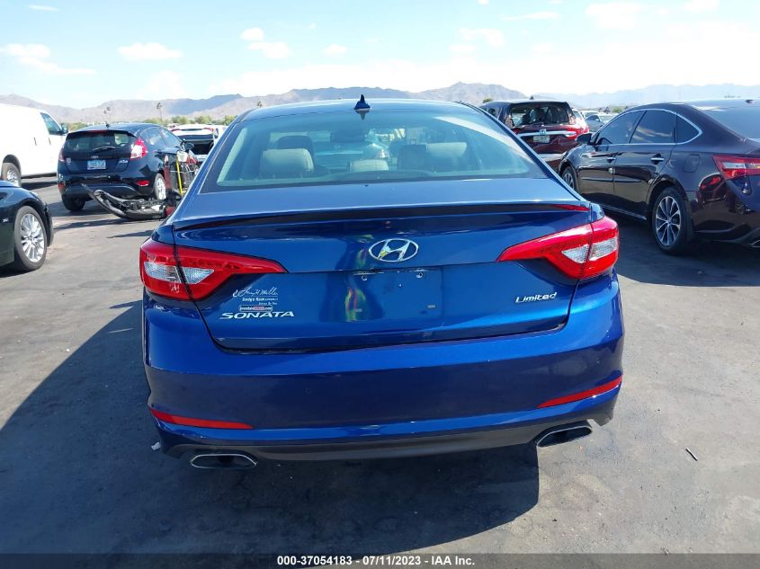 2017 HYUNDAI SONATA LIMITED - 5NPE34AF6HH504879