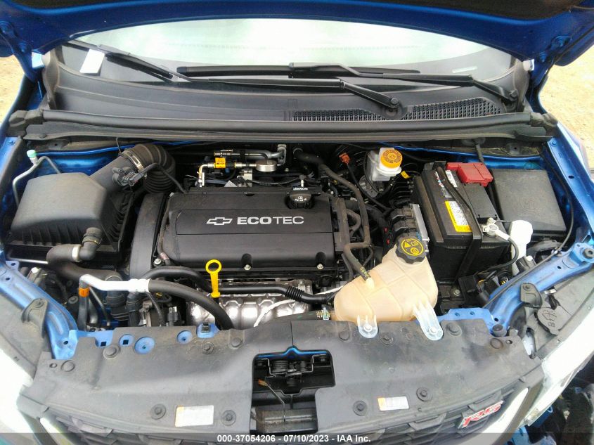 2018 CHEVROLET SONIC LT - 1G1JD6SG2J4117782