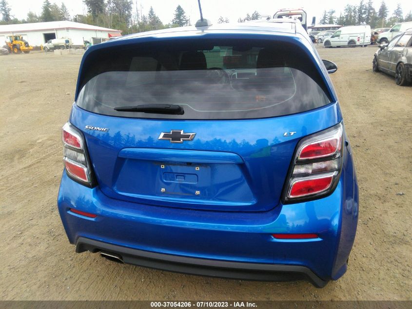 2018 CHEVROLET SONIC LT - 1G1JD6SG2J4117782