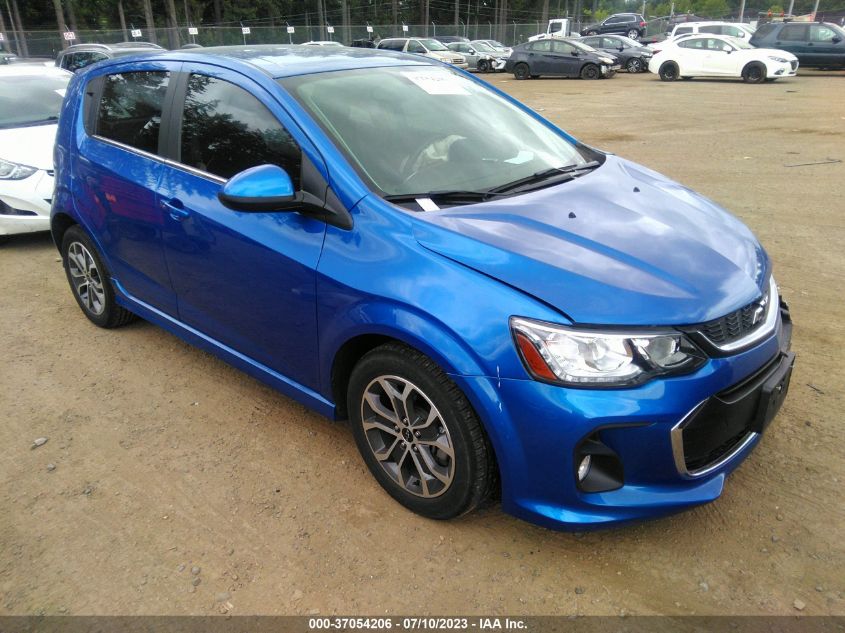 2018 CHEVROLET SONIC LT - 1G1JD6SG2J4117782