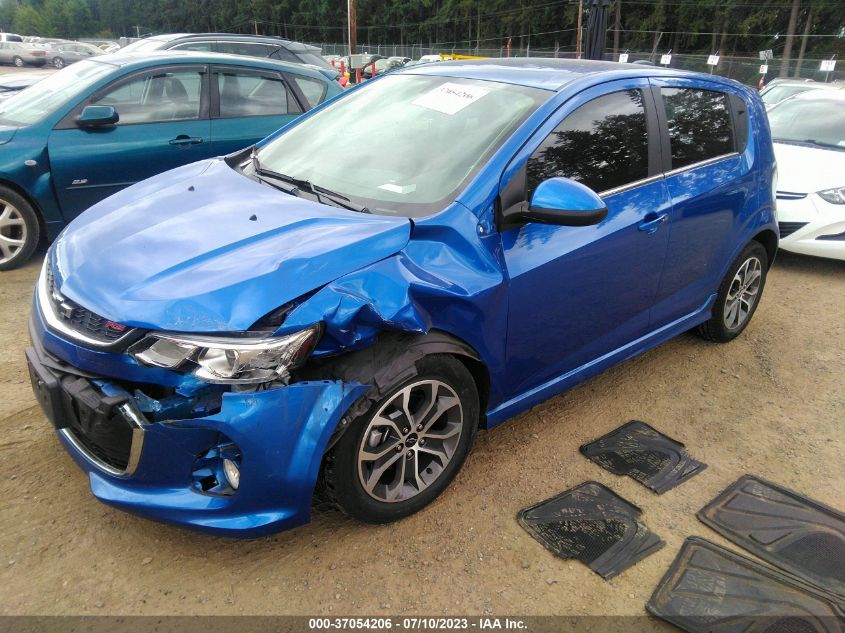 2018 CHEVROLET SONIC LT - 1G1JD6SG2J4117782