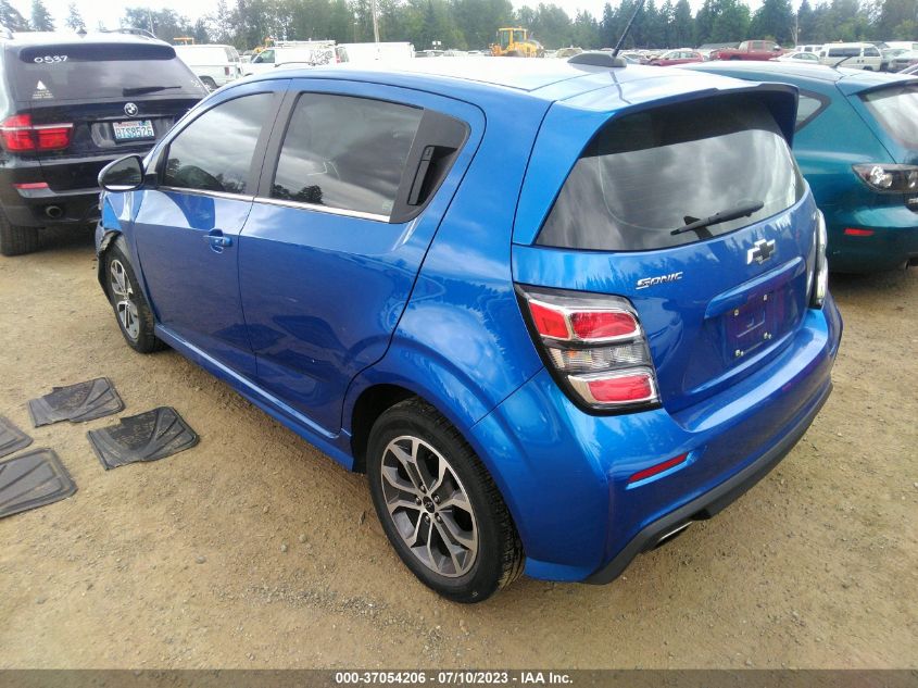 2018 CHEVROLET SONIC LT - 1G1JD6SG2J4117782