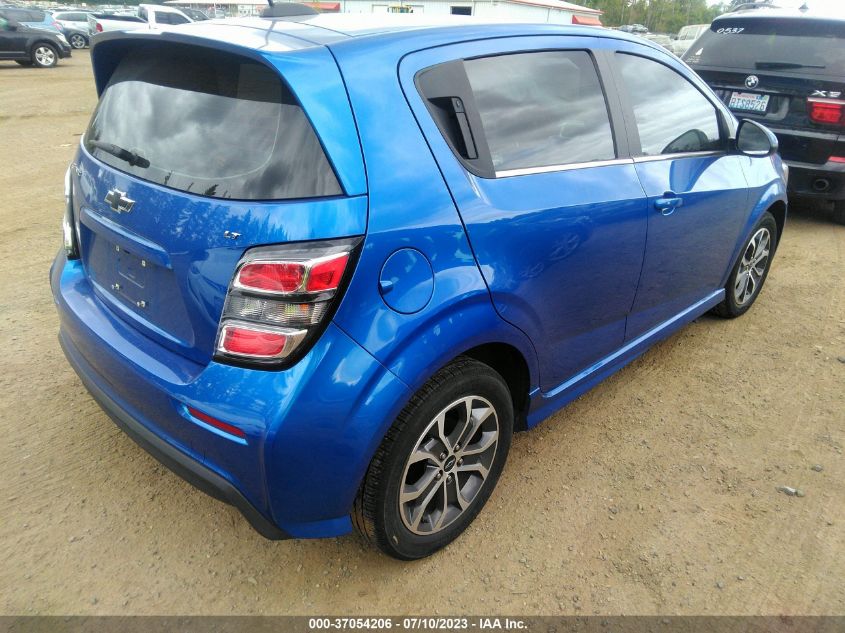 2018 CHEVROLET SONIC LT - 1G1JD6SG2J4117782