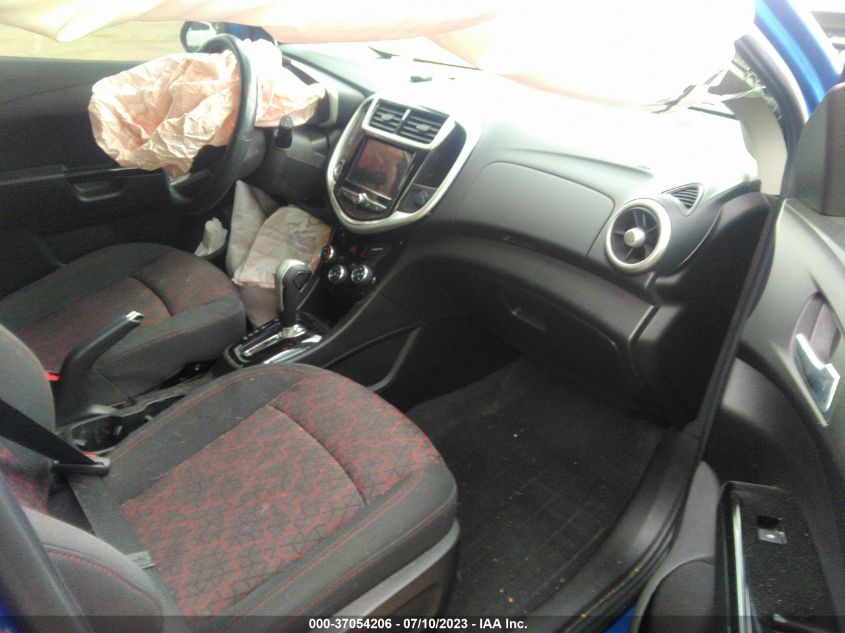 2018 CHEVROLET SONIC LT - 1G1JD6SG2J4117782