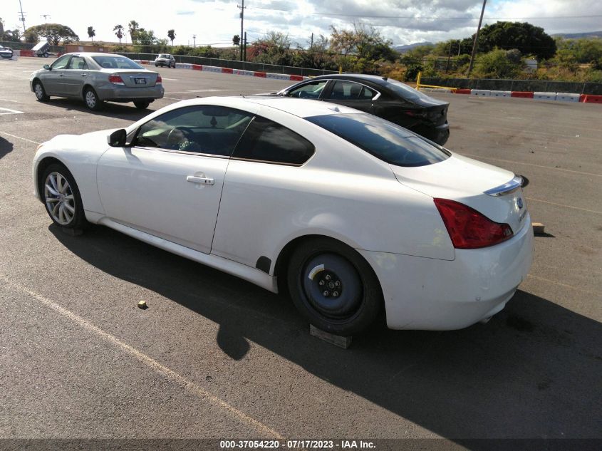 2013 INFINITI G37 COUPE JOURNEY JN1CV6EK5DM923376