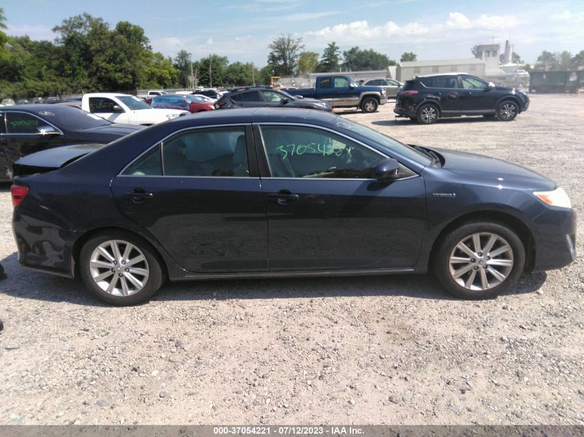 2014 TOYOTA CAMRY HYBRID LE/XLE/SE LIMITED EDITION - 4T1BD1FK2EU112807