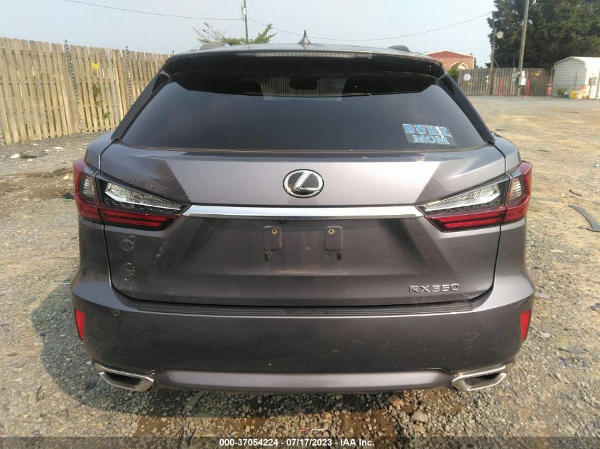 2017 LEXUS RX RX 350 - 2T2BZMCA8HC113895