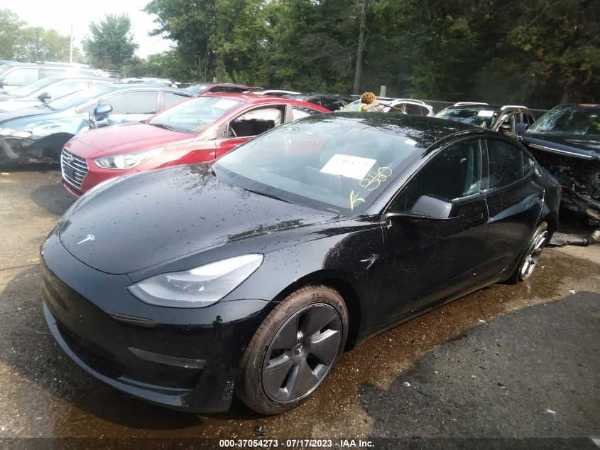 2022 TESLA MODEL 3 LONG RANGE - 5YJ3E1EB4NF158879