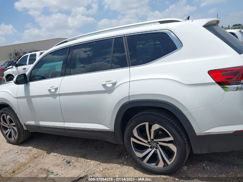 2021 VOLKSWAGEN ATLAS SEL PREMIUM - 1V2TR2CA5MC575698