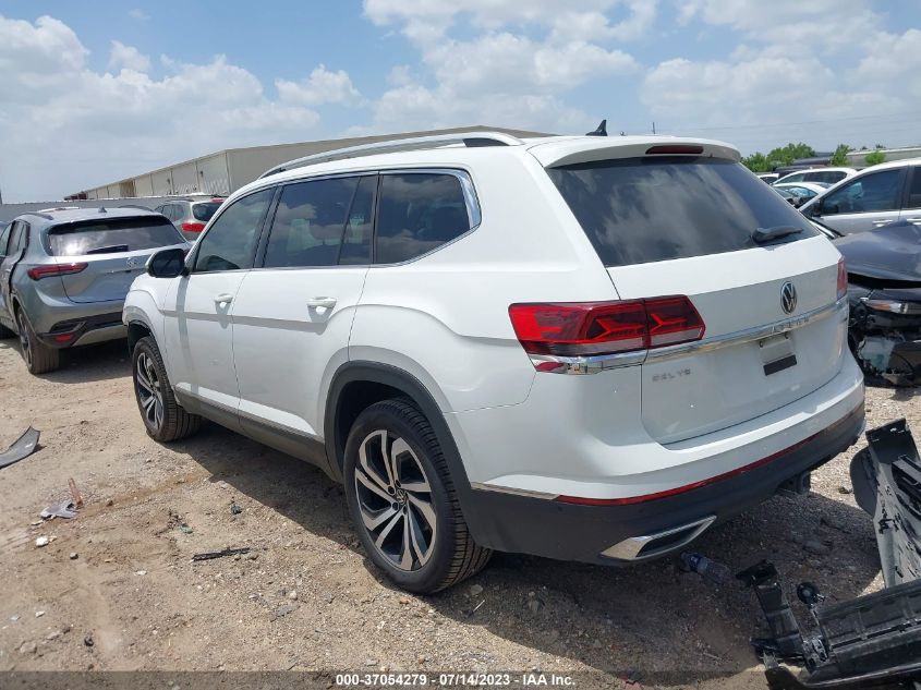 2021 VOLKSWAGEN ATLAS SEL PREMIUM - 1V2TR2CA5MC575698