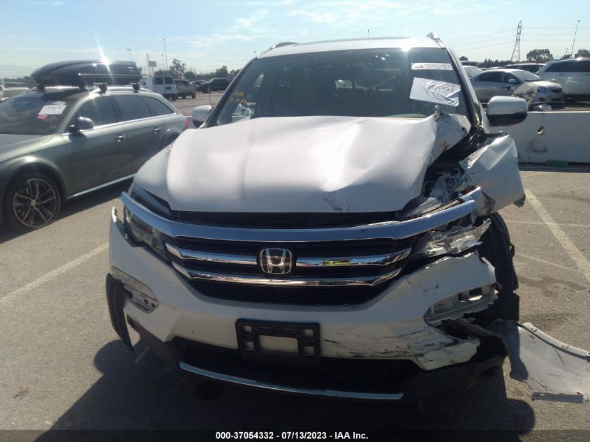 2017 HONDA PILOT ELITE - 5FNYF6H04HB039048