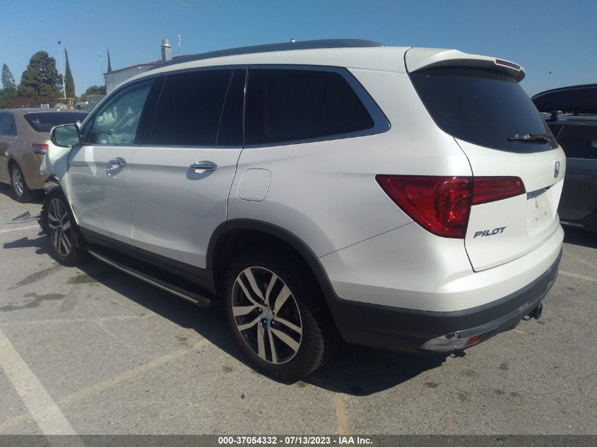 2017 HONDA PILOT ELITE - 5FNYF6H04HB039048