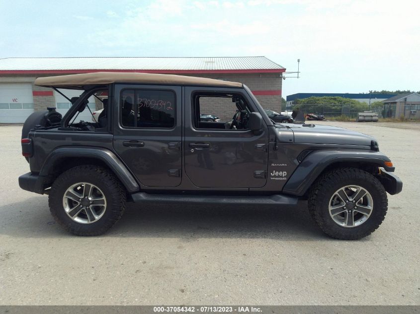 2018 JEEP WRANGLER UNLIMITED SAHARA - 1C4HJXEG4JW137116