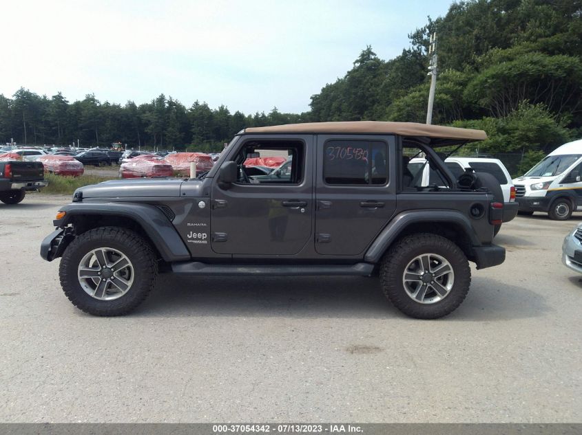 2018 JEEP WRANGLER UNLIMITED SAHARA - 1C4HJXEG4JW137116