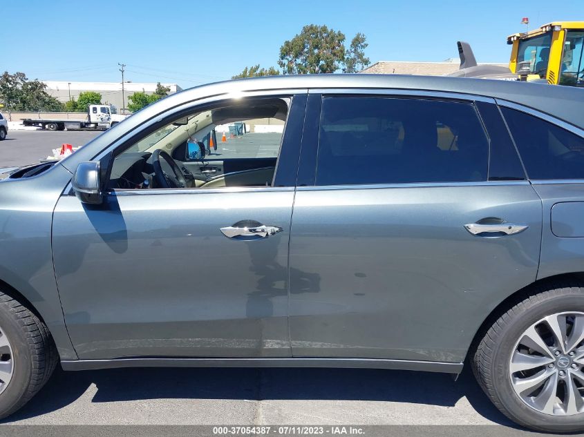 2014 ACURA MDX TECH PKG - 5FRYD3H42EB017275