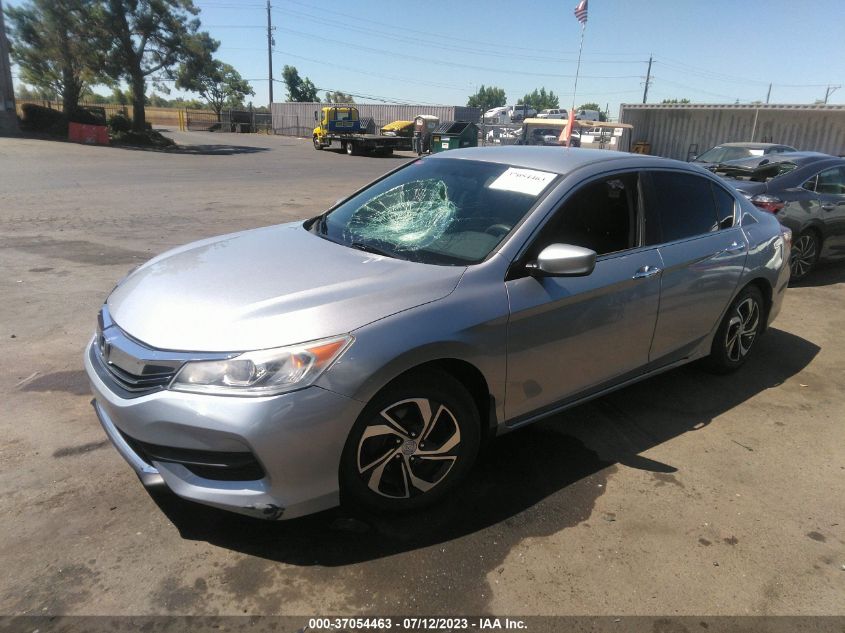2017 HONDA ACCORD SEDAN LX - 1HGCR2F33HA301286