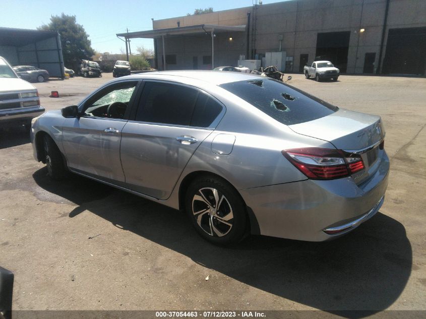 2017 HONDA ACCORD SEDAN LX - 1HGCR2F33HA301286