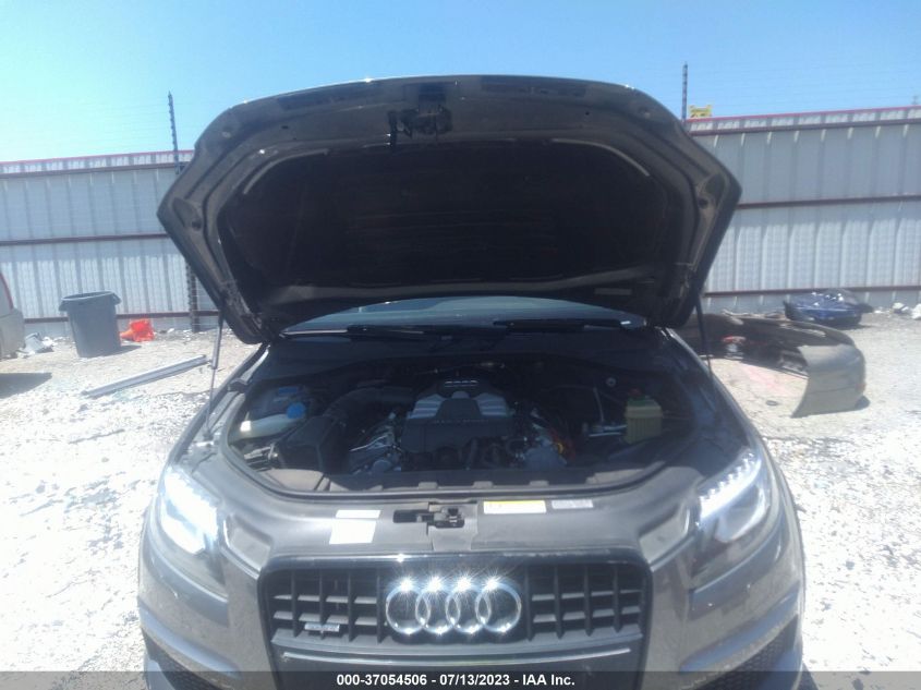 2015 AUDI Q7 3.0T S LINE PRESTIGE - WA1DGAFE4FD025355